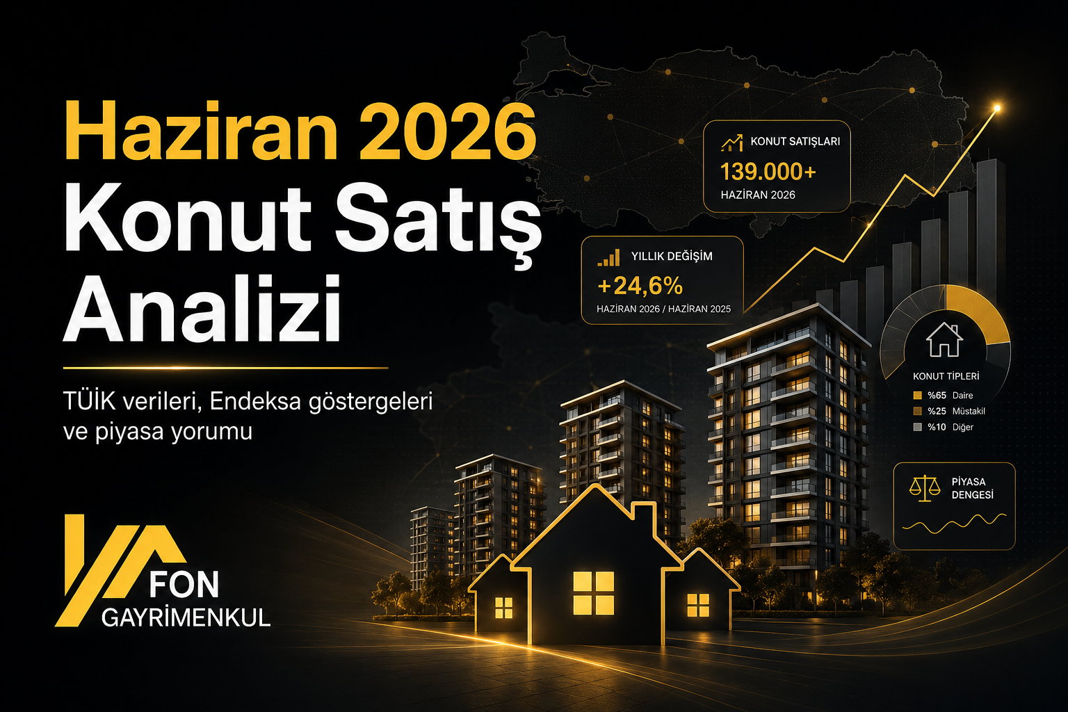 Haziran 2026 Türkiye konut satışları analizi